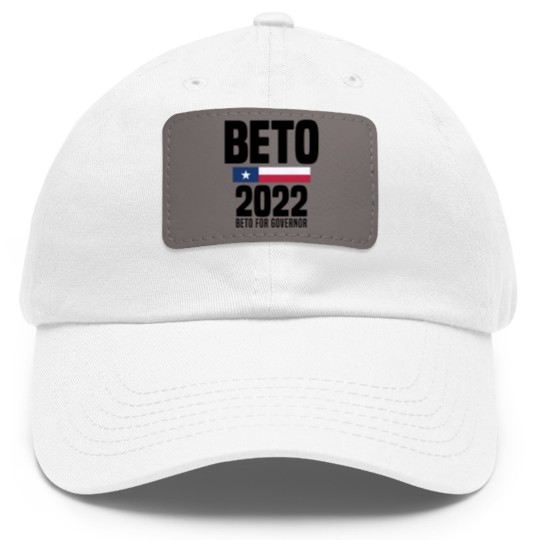 Discover Beto 2022 Beto For Governor American Flag Dad Hat With Leather Patch