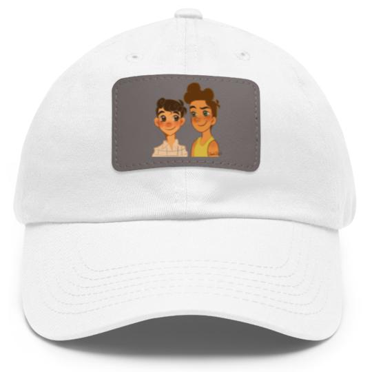 Discover Luca & Alberto - Luca - Dad Hat With Leather Patch