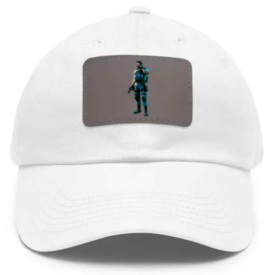 Discover Chris Redfield Residence Evil Biohazard 5 Gold Premium Unisex Dad Hat With Leather Patch