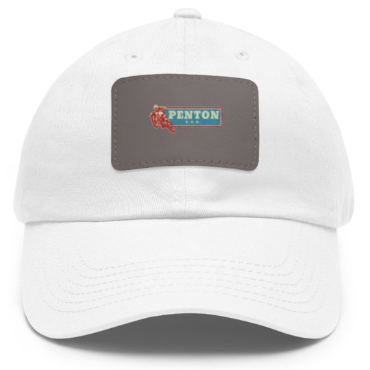 Discover Penton U.S.A. 1968 - Enduro - Dad Hat With Leather Patch