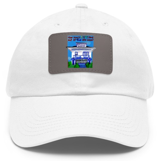 Discover The Motown House - Record Label - Dad Hat With Leather Patch