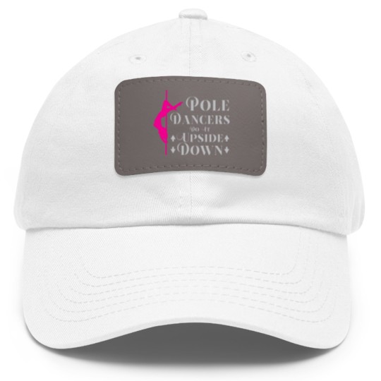 Discover pole dance pole dance pole dancer hobby Dad Hat With Leather Patch