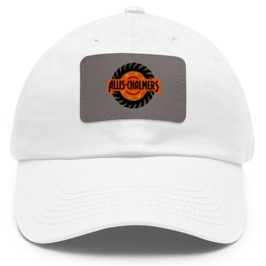 Discover Allis-Chalmers - Newest Tractor - Dad Hat With Leather Patch
