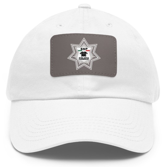 Discover SSP Policia Federal mexico Dad Hat With Leather Patch