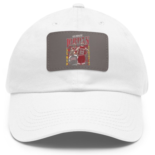 Discover Vintage King Michael Jordan Graphic Dad Hat With Leather Patch Dad Hat With Leather Patch Vintage Dad Hat With Leather Patch