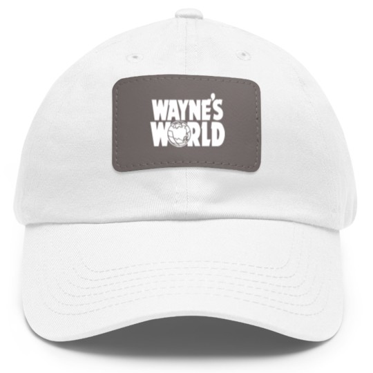 Discover wayne's world - Waynes World - Dad Hat With Leather Patch