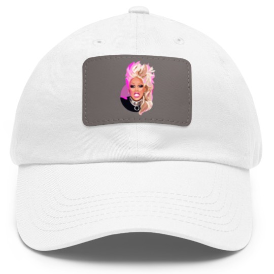 Discover Rupaul - Drag Queen - Dad Hat With Leather Patch