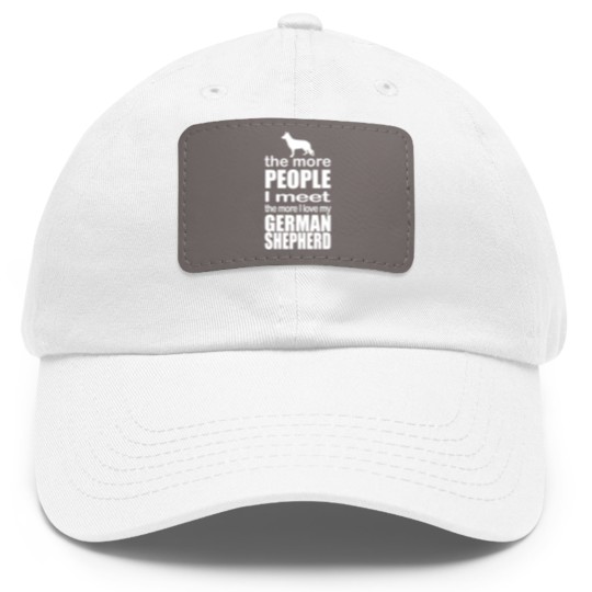 Discover German shepherd Dogs t Funky Jokes Dad Hat With Leather Patch