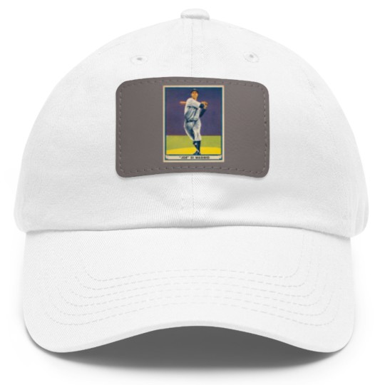 Discover Joe DiMaggio 1941 Play Ball - Joe Dimaggio - Dad Hat With Leather Patch