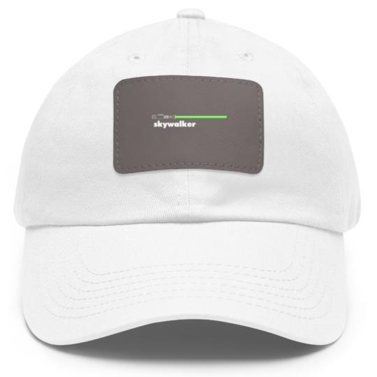 Discover Skywalker Green Dad Hat With Leather Patch