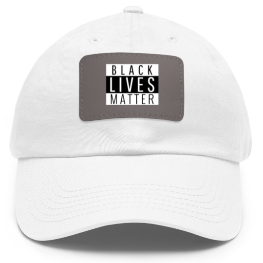 Discover black lives matter mask Dad Hat With Leather Patch