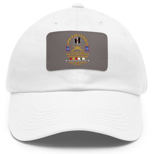 Discover 1st Bn, 60th Inf - 172nd In Bde - Ft Richardson AK Dad Hat With Leather Patch
