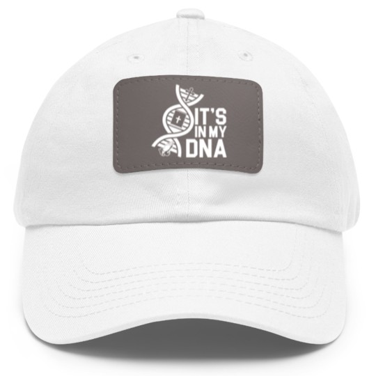 Discover Jesus In My Dna Faith Christianity Catholic Religi Dad Hat With Leather Patch