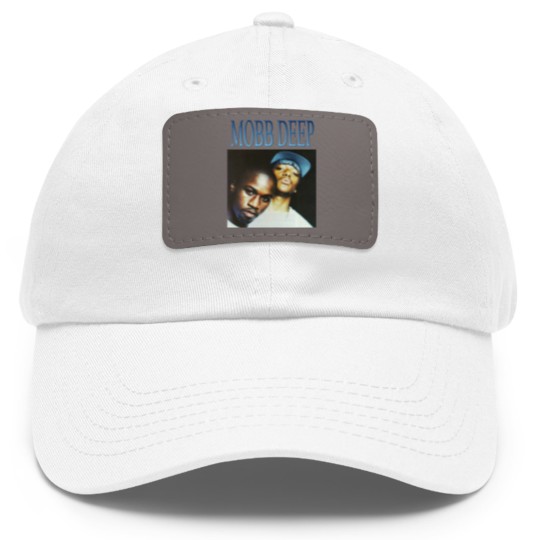 Discover MOBB DEEP 90s HIP HOP VINTAGE RETRO DESIGN - Mobb Deep 90s - Dad Hat With Leather Patch