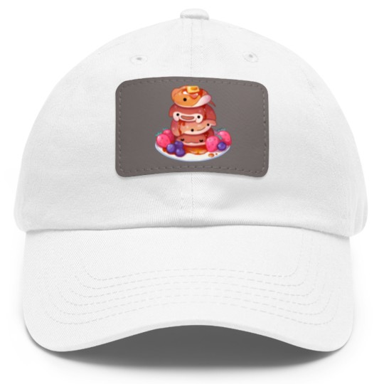 Discover Fluffy sea pancakes - Manta Ray - Dad Hat With Leather Patch