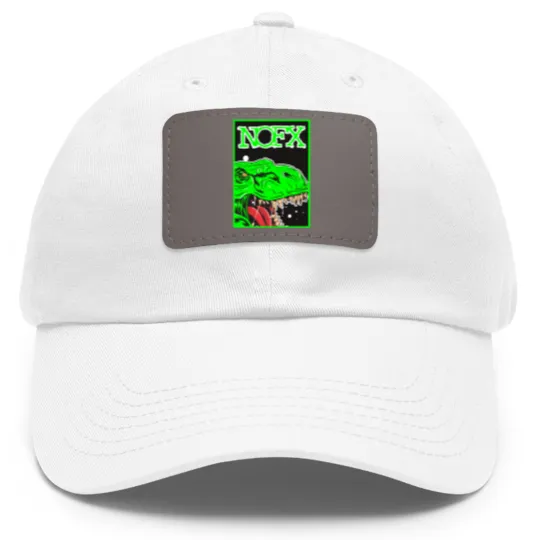 Discover Punk Rock - Nofx - Dad Hat With Leather Patch