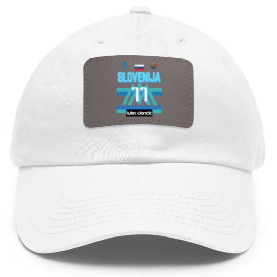 Discover Luka Doncic Slovenija Fan Design - Luka Doncic - Dad Hat With Leather Patch