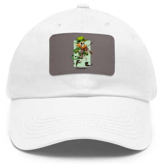 Discover Dia de los Leprechauns - Leprechaun - Dad Hat With Leather Patch
