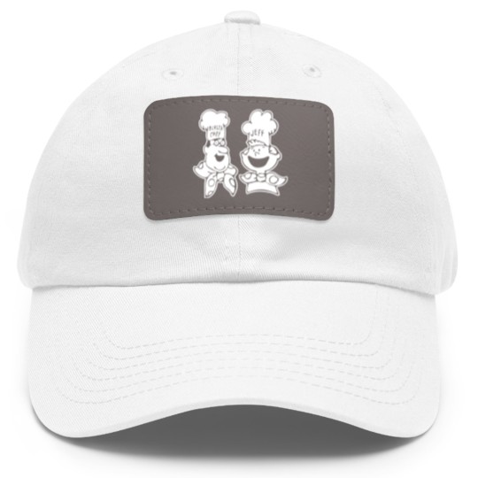 Discover Burger Chef And Jeff Dad Hat With Leather Patch Dad Hat With Leather Patch