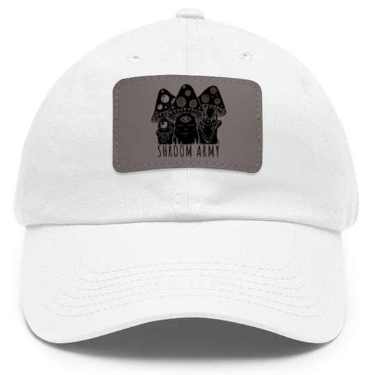 Discover Car Decal BLACK-01 Dad Hat With Leather Patch