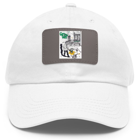 Discover vintage 1994 Green Day Dad Hat With Leather Patch