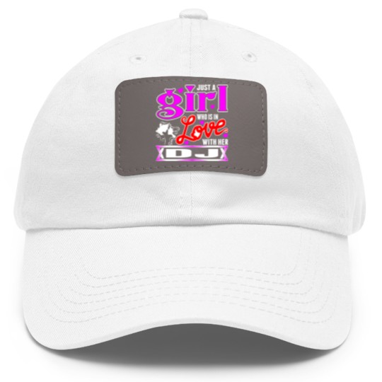 Discover A Girl Love With Her DJ Dad Hat With Leather Patch