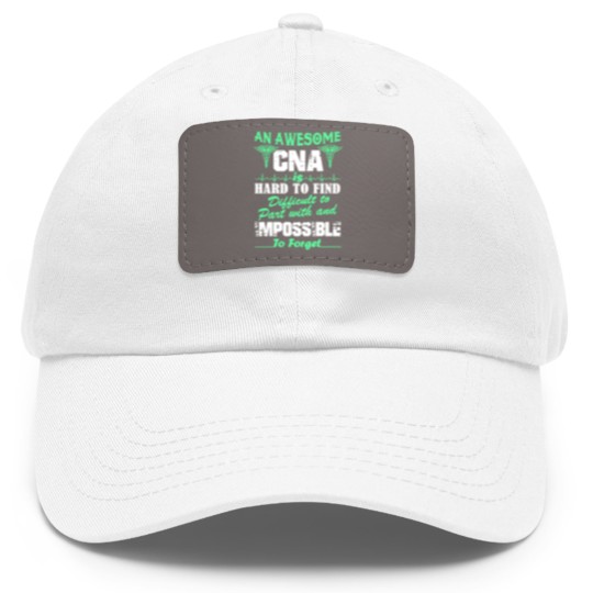 Discover an awesome cna hard to fu ind difficult to part wi Dad Hat With Leather Patch