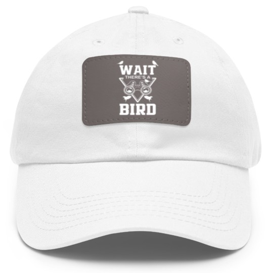 Discover Bird Watcher Hobby Dad Hat With Leather Patch