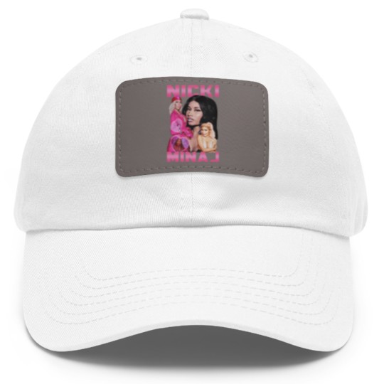 Discover Nicki Minaj Fan Movies RAP Hip-hop Dad Hat With Leather Patch