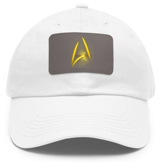 Discover startrek2020 Insignia - Trekkie - Dad Hat With Leather Patch
