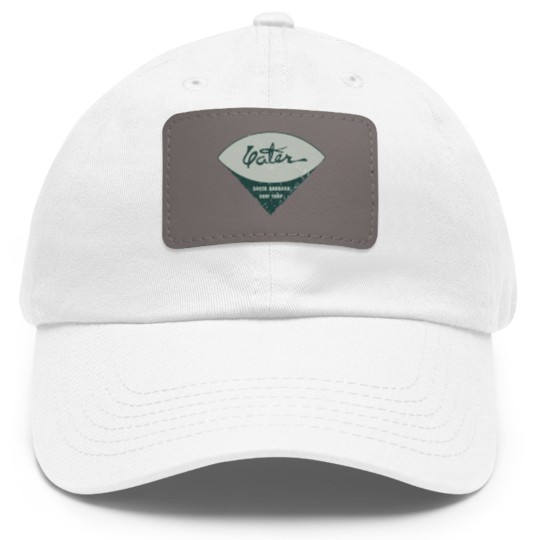 Discover Later Surf Shop - Surf Shop - Dad Hat With Leather Patch