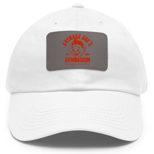 Discover Dodgeball Average Joes Gymnasium - Average Joes - Dad Hat With Leather Patch
