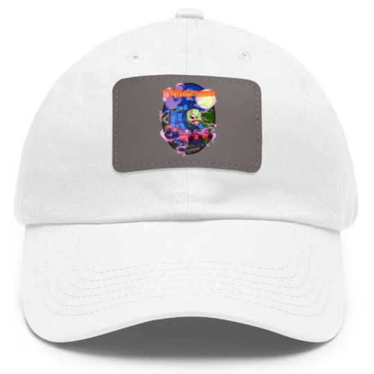 Discover TTTRRAAAIIINNSSS! - Thomas Tank Engine - Dad Hat With Leather Patch