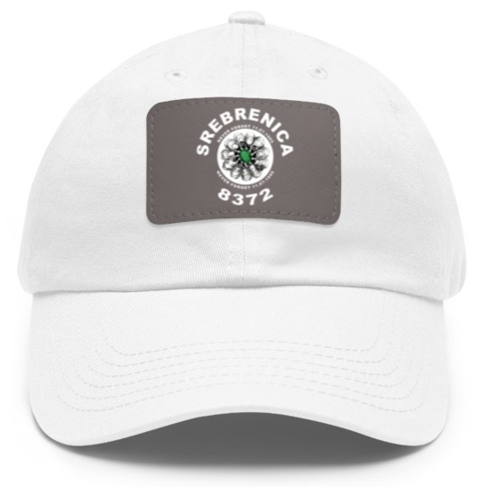 Discover Remembering Srebrenica 8372 Dad Hat With Leather Patch