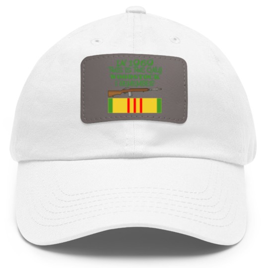 Discover In 1969 The Only Woodstock I Remember Vietnam Dad Hat With Leather Patch