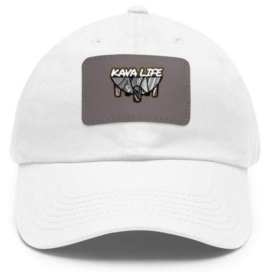 Discover Kava Life Dad Hat With Leather Patch