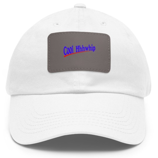 Discover Cool wHip Dad Hat With Leather Patch