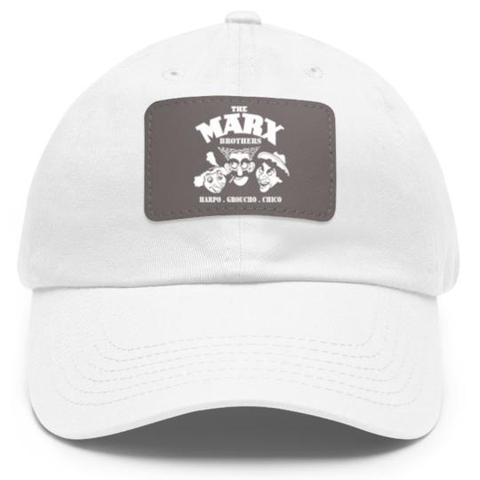 Discover The Marx Brothers fan - Harpo, Grouchom, Chico Dad Hat With Leather Patch