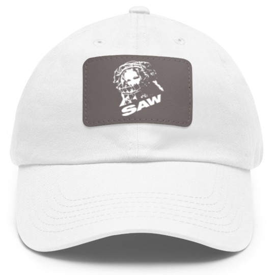 Discover SAW Horror Vintage Dope - Saw - Dad Hat With Leather Patch