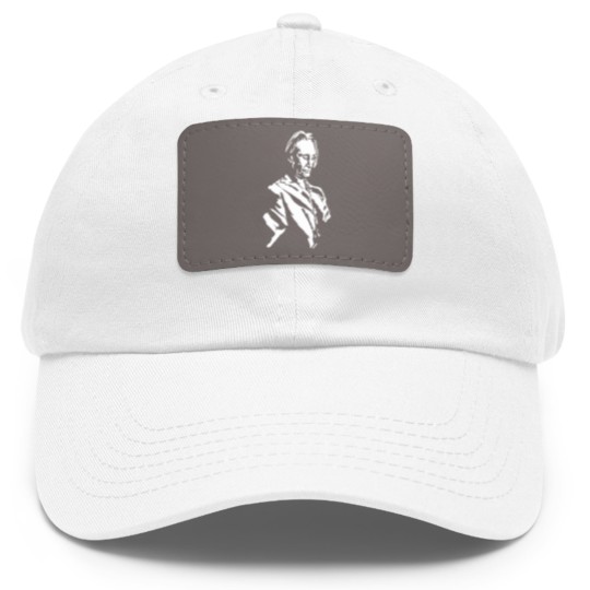 Discover Charlie watts Dad Hat With Leather Patch
