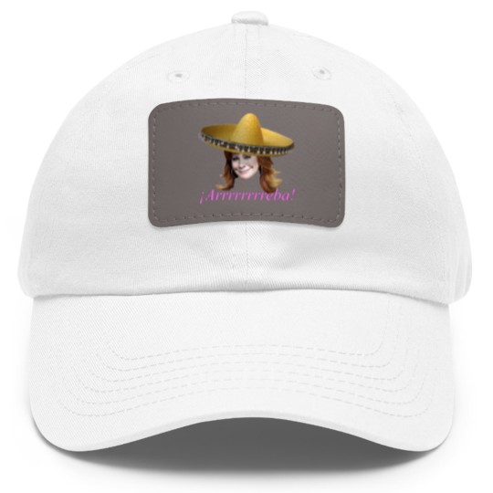 Discover Reba McEntire Dad Hat With Leather Patch