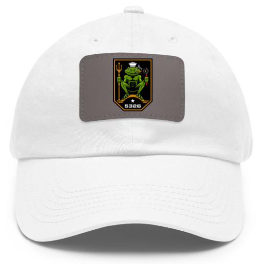 Discover US Navy SEAL Freddie Frog 5326 Dad Hat With Leather Patch