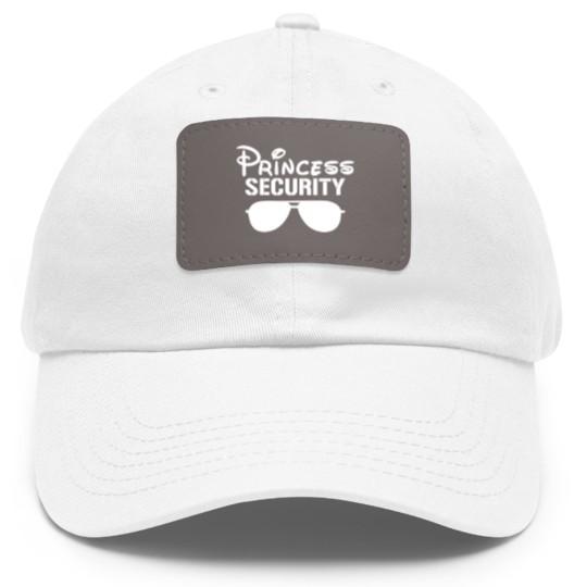 Discover Princess security - Princess Security - Dad Hat With Leather Patch