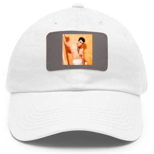Discover Joe Jonas Classic Dad Hat With Leather Patch