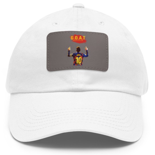Discover Lionel Messi - Lionel Messi - Dad Hat With Leather Patch