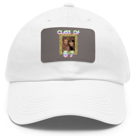 Discover Romy and Michele yearbook photo - Romy And Micheles High School Reunion - Dad Hat With Leather Patch