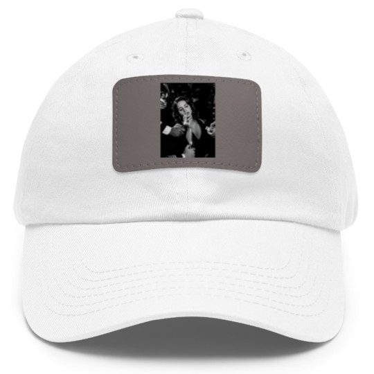 Discover Beauty Lana Del Smoking Dad Hat With Leather Patch