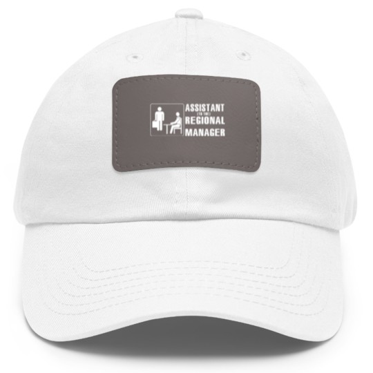 Discover Assistant To The Regional Manager Dad Hat With Leather Patch