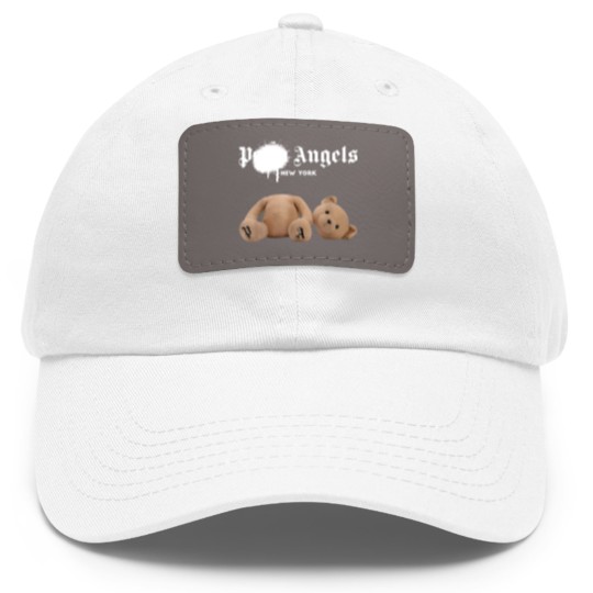Discover Palms Angel Dad Hat With Leather Patch