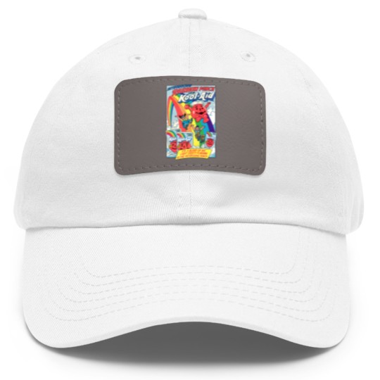 Discover Kool Aid '84 Dad Hat With Leather Patch, Vintage Style Dad Hat With Leather Patch